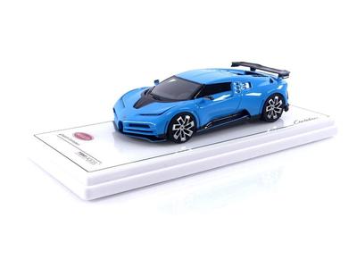 TSM MODELIS Bugatti Centodieci šviesiai mėlynas sportinis gatavas produktas 1/43
