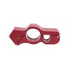 Motorcycle Grip Lock, Heavy Duty Anti Theft Helmet and Brake Lock Secures Bike, Scooter, Moped, ATV (Red)