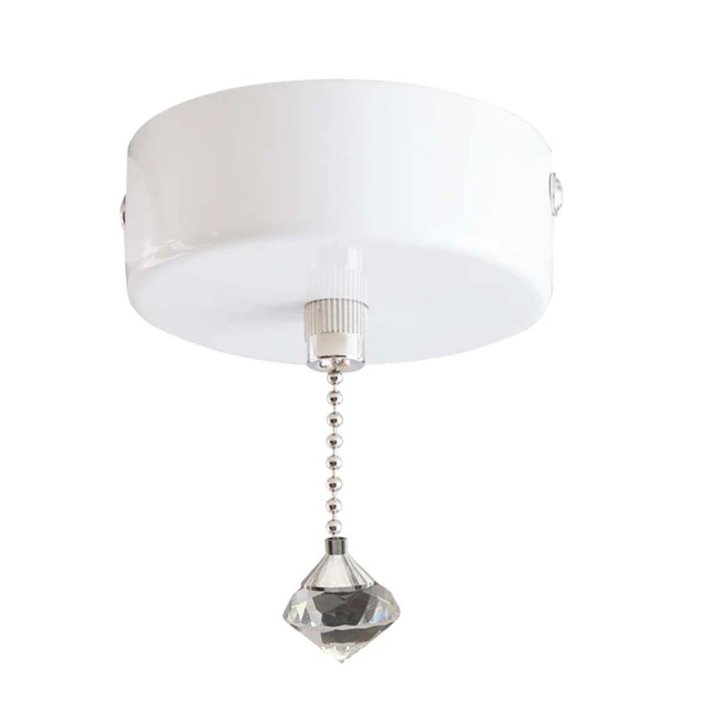 Bathroom Light Control Ceiling Mounted Light Antique Brass Pull Cord Switch Ceiling Fan Control Compact Design
