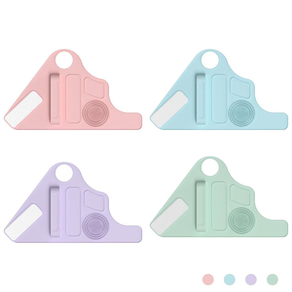 Silicone Makeup Assistance Hand Strap Makeup Tool Storage Bag Wrist Strap for Quick Replacement of Makeup Tools