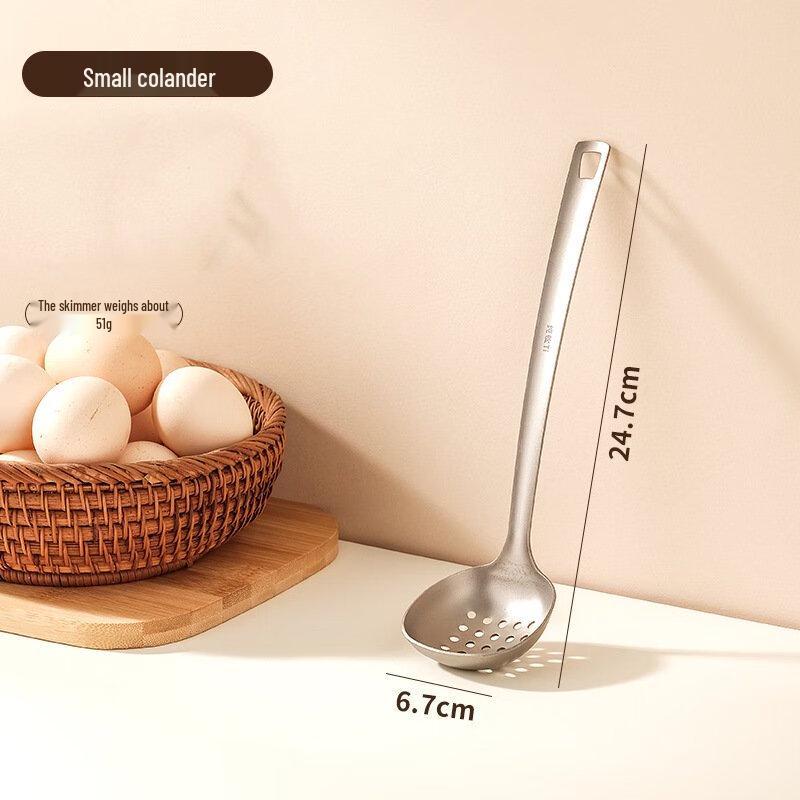 

Thickened Long Handle Hot Pot Soup Ladle and Skimmer