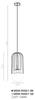 Lampa wisząca Matty MDM-3940/1 BK Italux