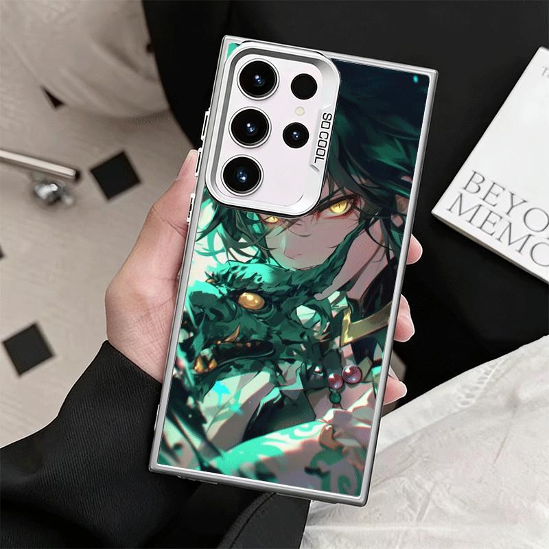 Genshin Impact Xiao Shockproof Phone Case for Samsung Galaxy S26 Edge S25 Ultra S24 FE S23 Plus S21 Cover Anti Fall Fundas