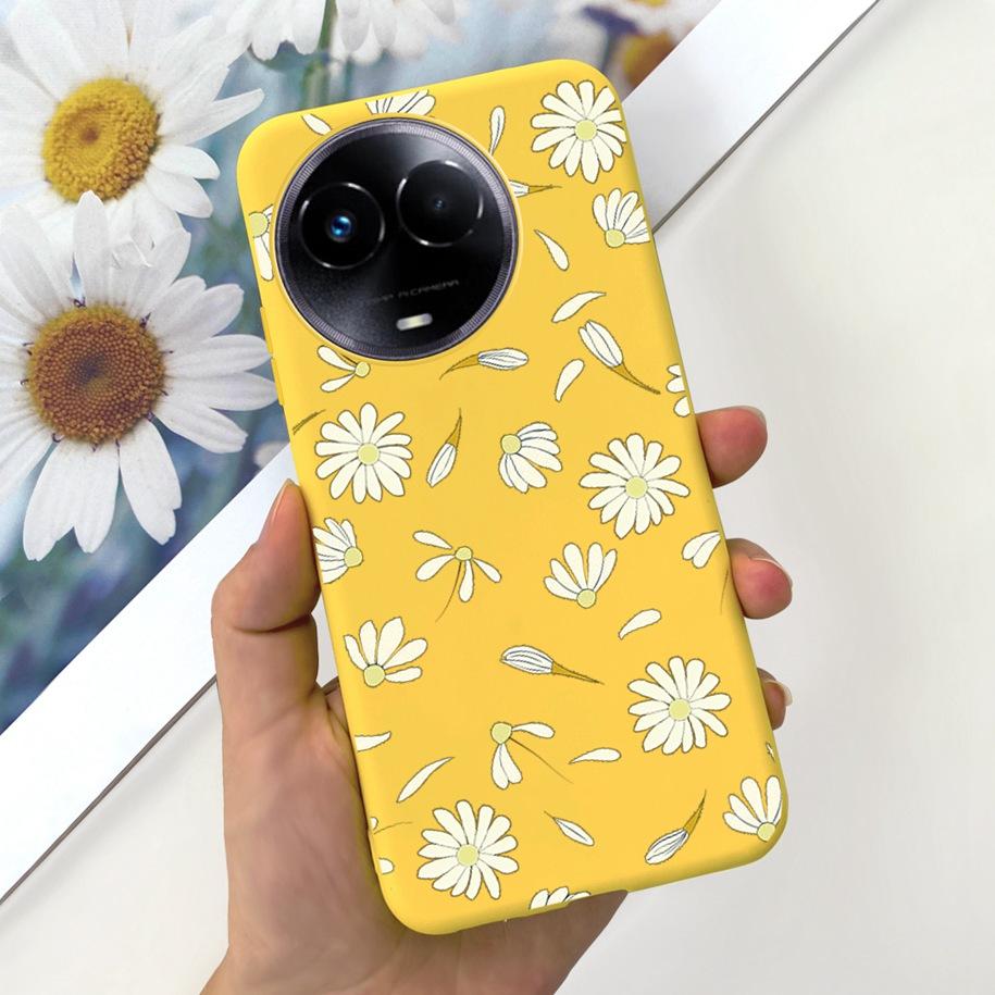 Shockproof Case For Realme 11 5G / Realme 11X Phone Cover Fashion Girls Soft Silicone Funda For Realme11 11 X 2023 RMX3785 Coque