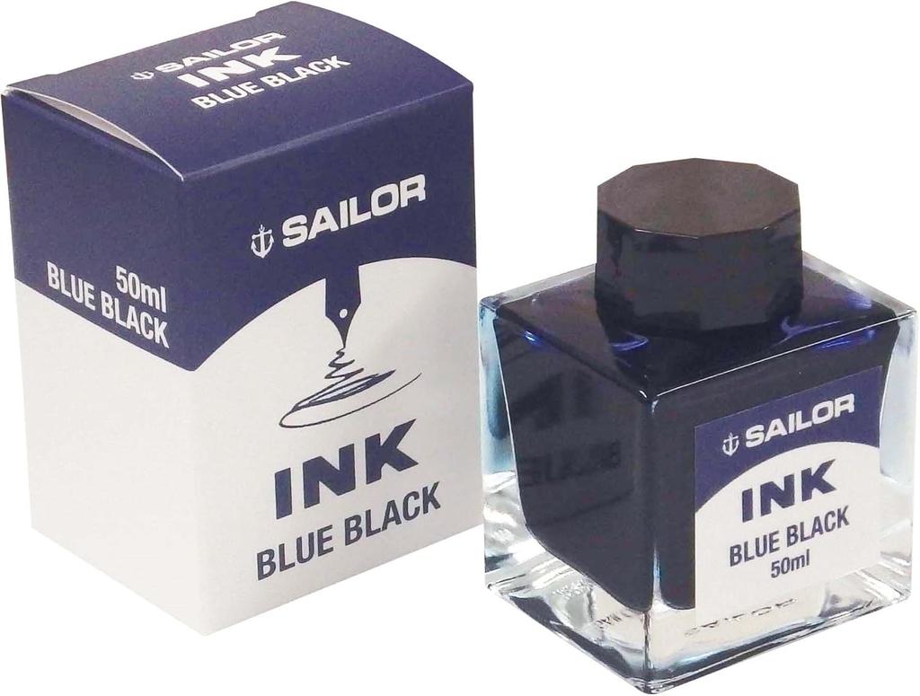 Sailor Bottle Ink for Fountain Pen Aqueous Dye Blue Black 50ml 13-1007-244