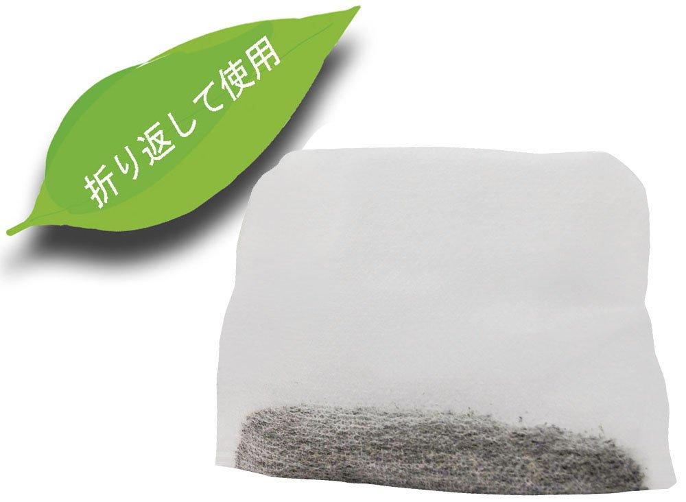 Zenkakyo Tee 60 60 x Hergestellt in 60 Stück Packung, Ungebleicht, Stück, Ungebleicht, Stück, 9,5 7cm, Japan,