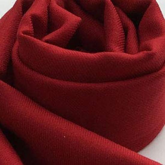Luxury Pashmina Pashmina Stole [NEW COLORS] High-Grade (Real Red)