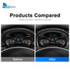 Real Carbon Fiber Abdeckung für Mercedes-Benz CLA C117 2014-2018 GLA X156 2015- Auto Trim Tacho rahmen Aufkleber