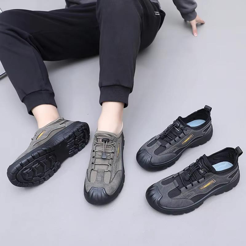 Men'S Outdoor breathable and comfortable walking Shoes Dad Shoes Comfort  Men'S Sneakers Soft Sole Casual Sneakers