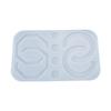 Mold Fashionable Ear Studs Casting Handmade Earrings Silicone Mold Eardrops Danglers Uv Crystal Resin Epoxy Mold