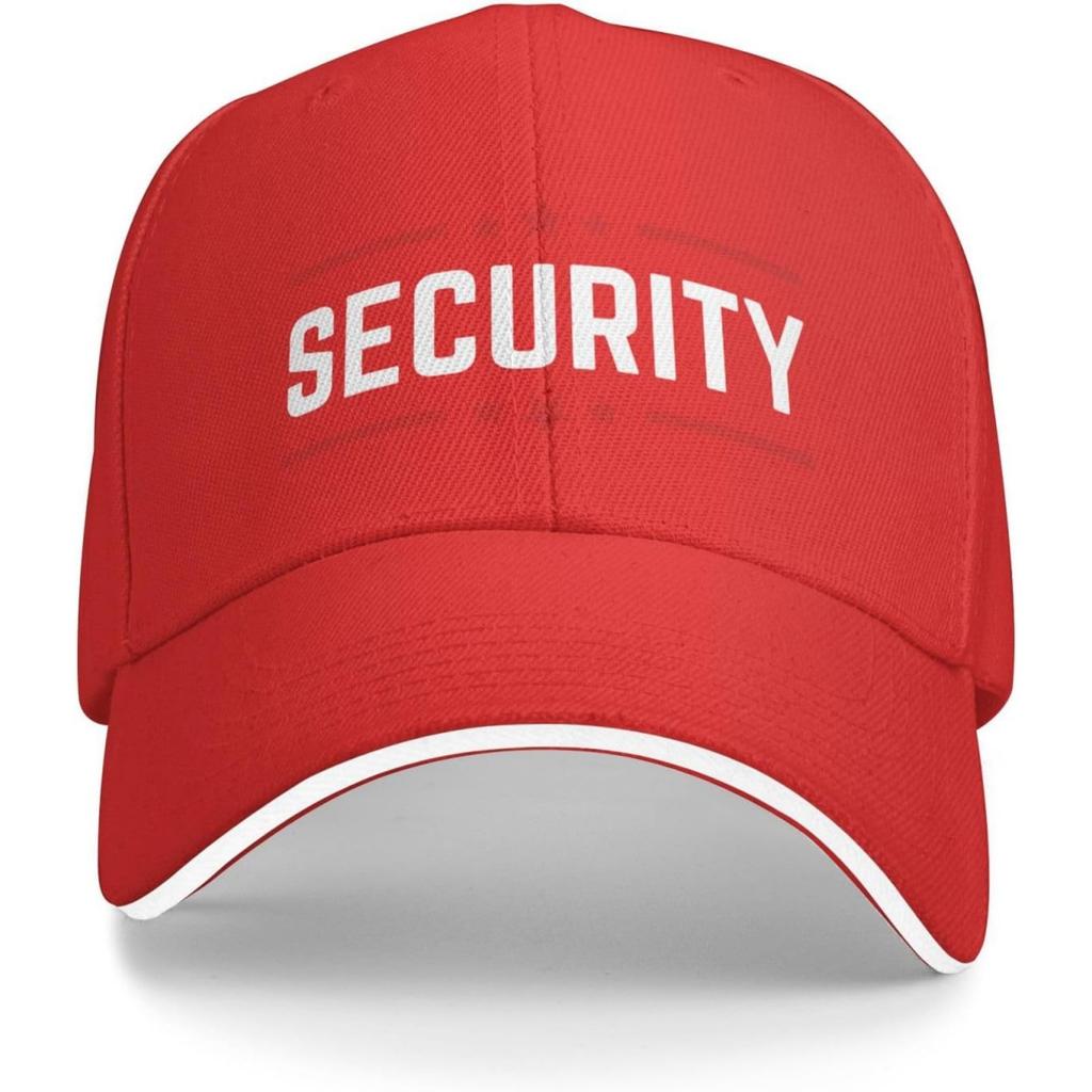 Security Adjustable Baseball Cap Unisex Sandwich Dad Hat Golf Hat