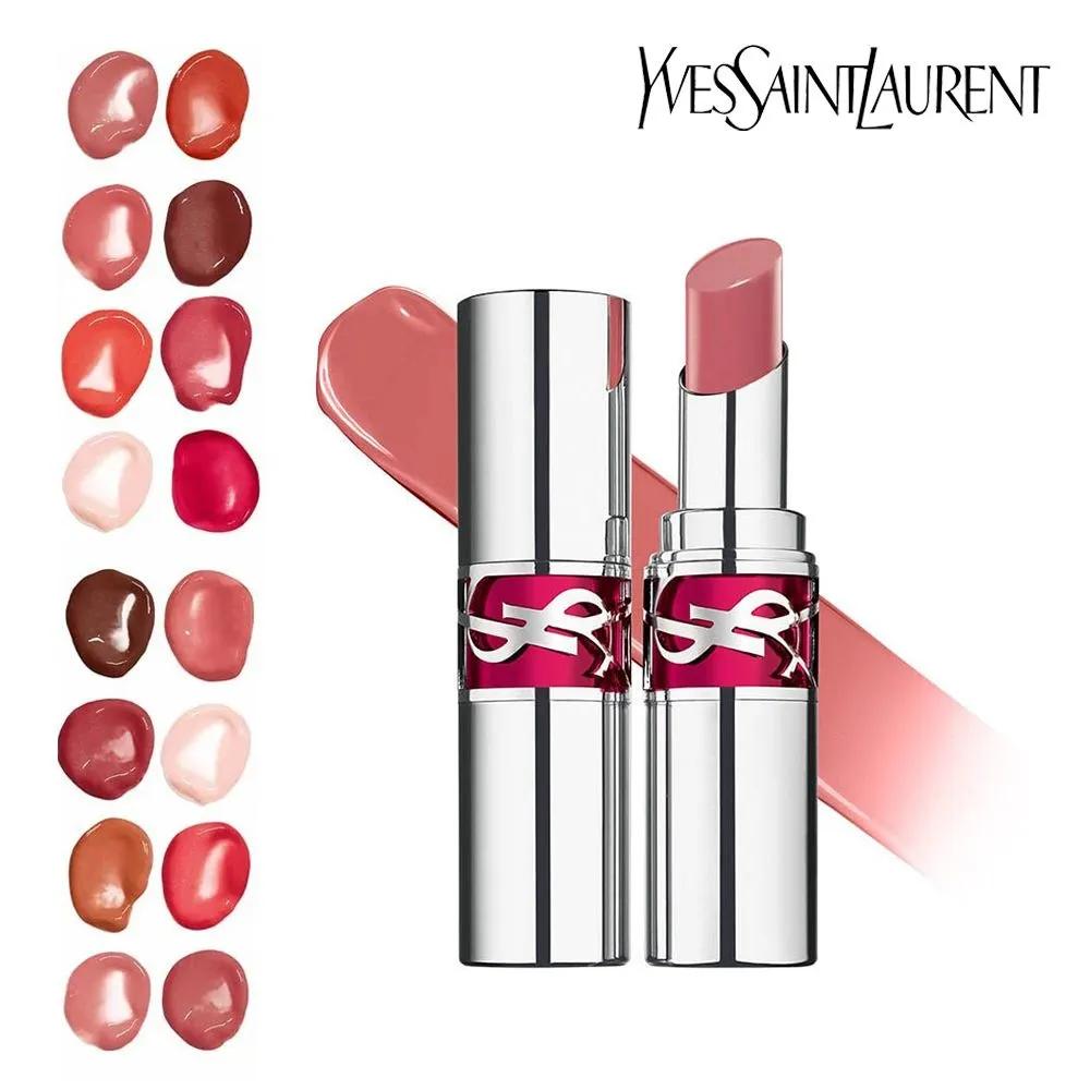 Yves Saint Laurent YSL 25FW Love Shine Candy Glaze Lipstick Lip Balm 11-Red Thrill