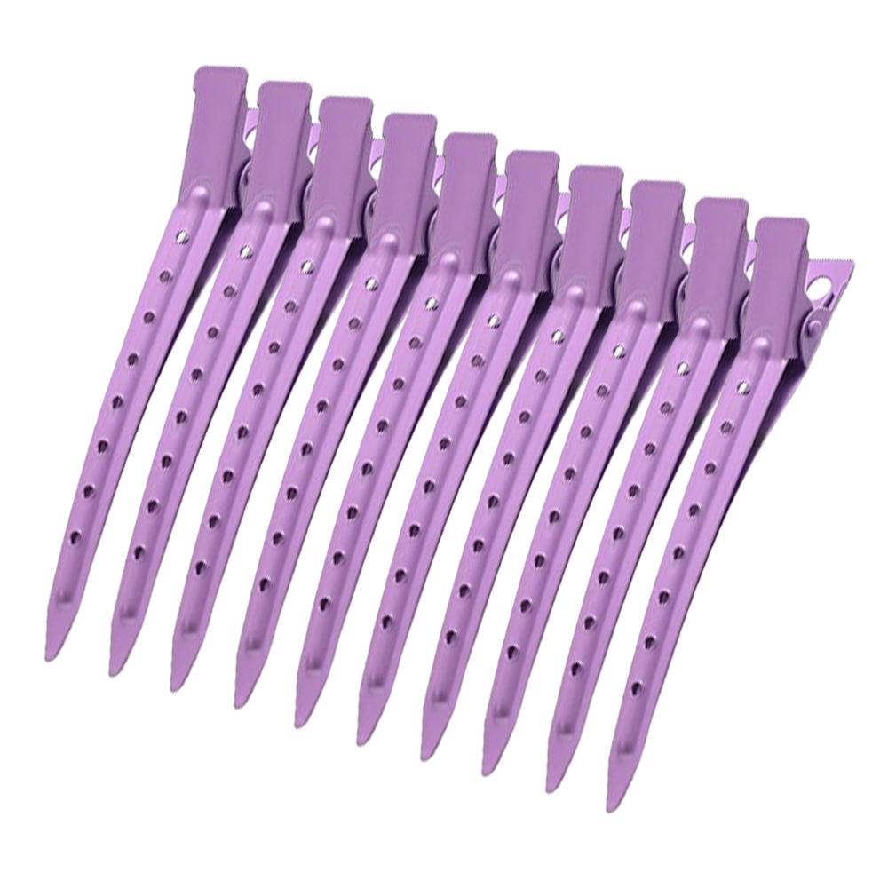 10pcs Metal Duckbill Clip Curly Hairpin Barrettes Hairstyle Hair Styling Clips Clamps Haircut Hairclip Tool Fluffy Hair Barrette