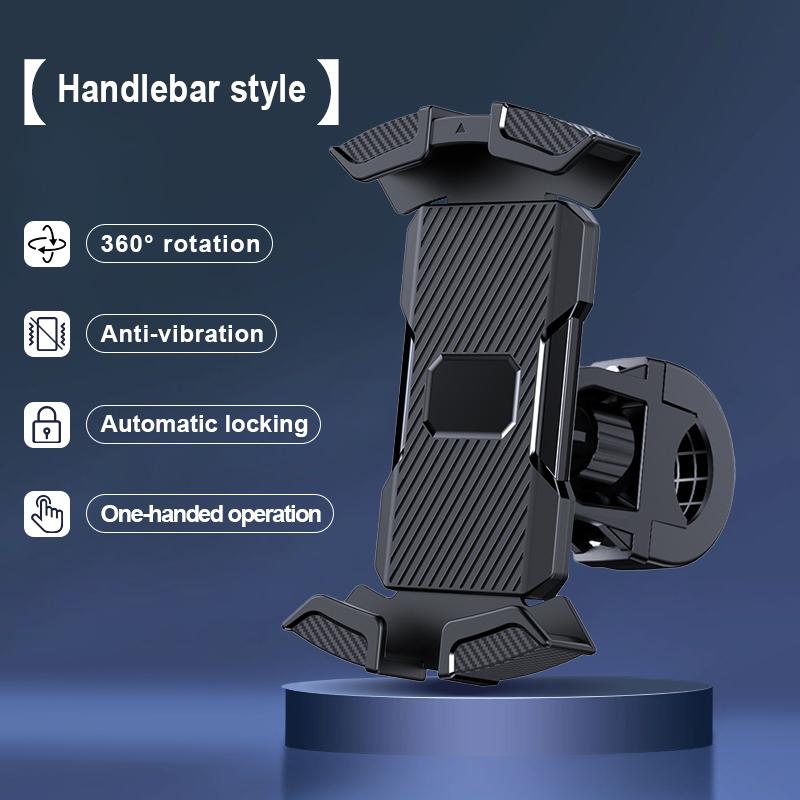 

SEAMETAL Мотоциклетный Кронштейн для Мобильного Телефона, Мотоциклетный Держатель Для Зеркала Заднего Вида, Руль, Поддержка Мобильного Телефона Handlebar type чёрный