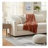 Plaid 130 X 180 Cm Soft Flanelle Terracotta