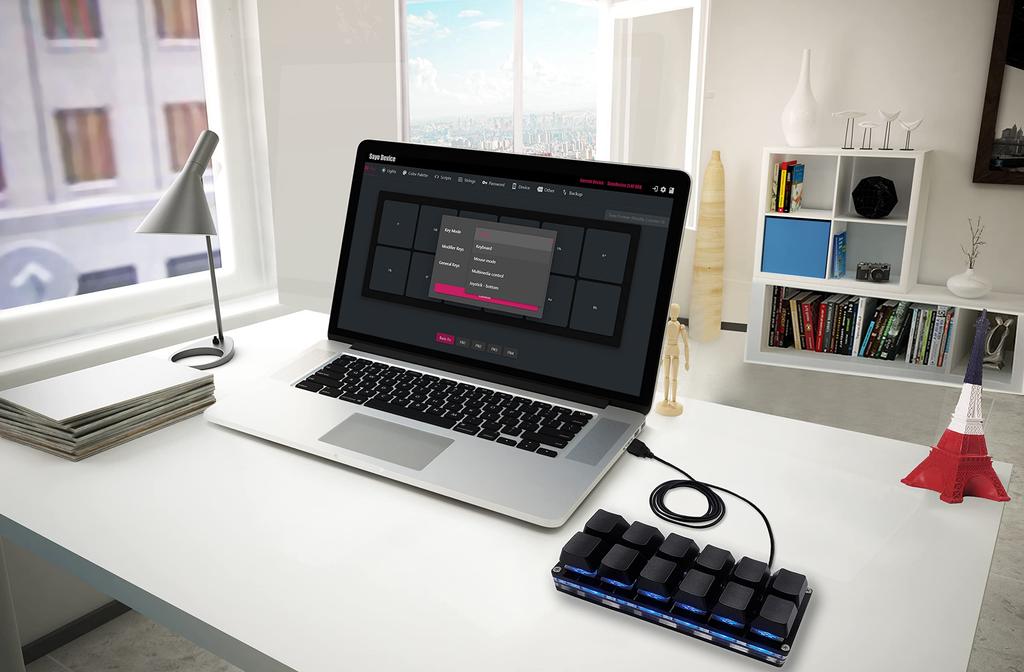 BTXETUEL 12-Key Mechanical Gaming Keyboard, One-Handed Keypad, USB-C Wired, OSU Keypad, Programmable, Hot-Swappable