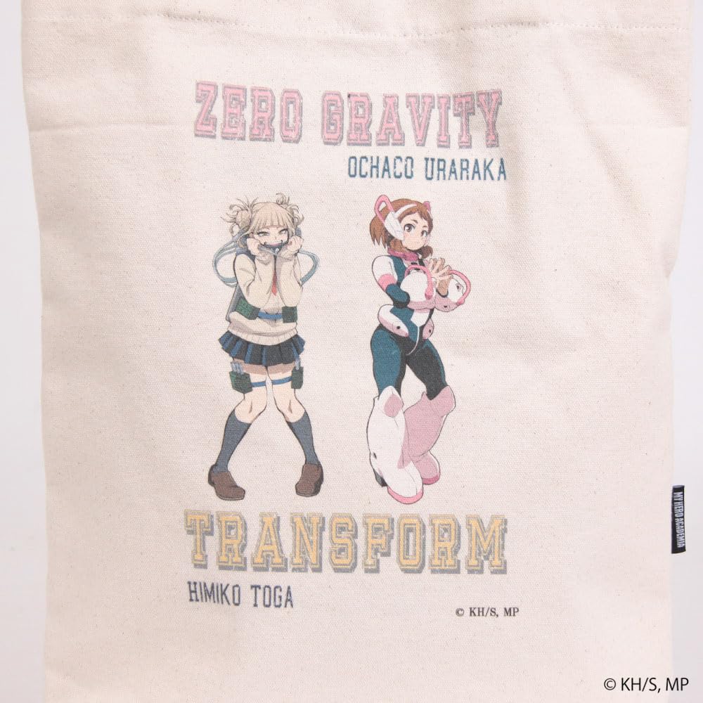 Mist Forza Tote Bag Hero Crack Print Canvas Tote Bag ODHA23 [My Academia] Off-White