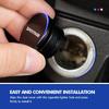 2pcs Car Cigarette Lighter Dust Cover Auto Accessories For KIA Sportage Ceed Sorento Niro Cadenza Proceed Sephia