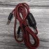 2m Headphone Audio Cable with Volume Controller and Mute Headphone Cable Audio Cord Line for Logitech GPRO X G233 G433 Headset