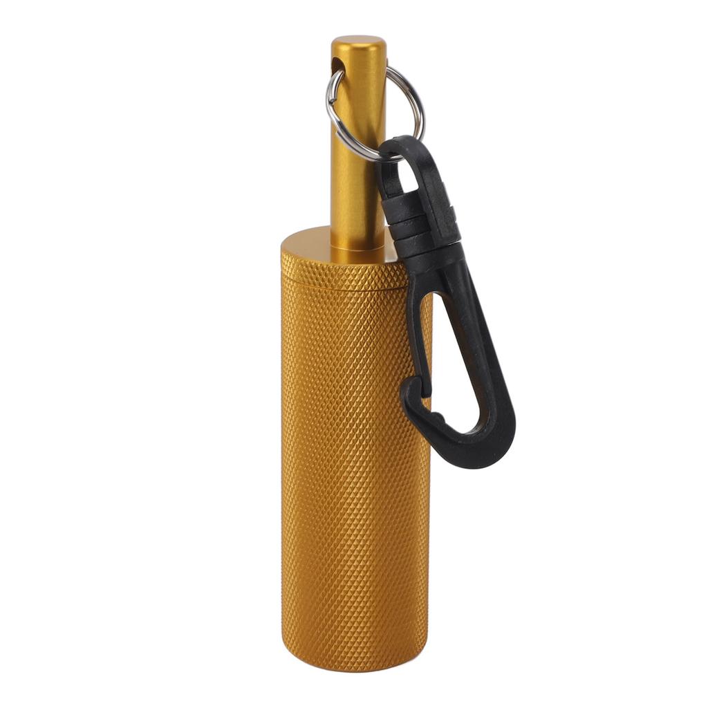 Signal Bell Diving Stick Noise Maker Crisp Sound Aluminum Alloy Underwater Shaker Bell with Clip