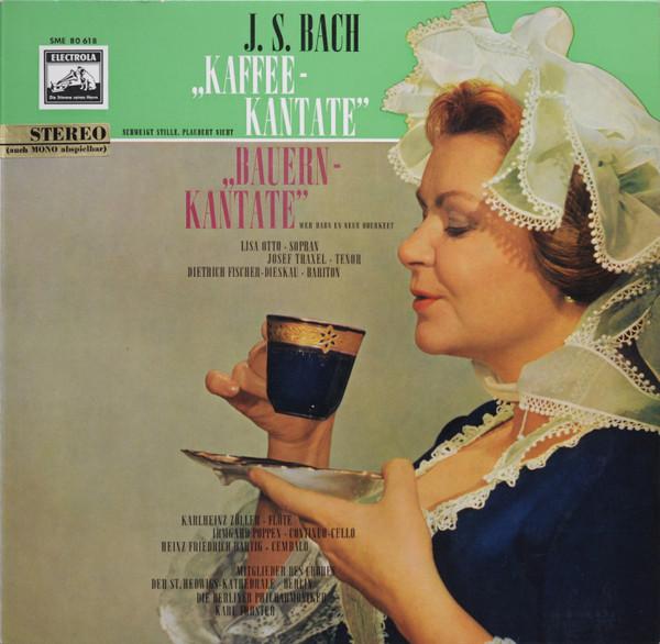 

LP Record KARL FORSTER BERLINER PHILHARMONIK J S Bach Kaffeekantate Bauernka SME80618 ELECTROLA 1961 Germany Classical Used