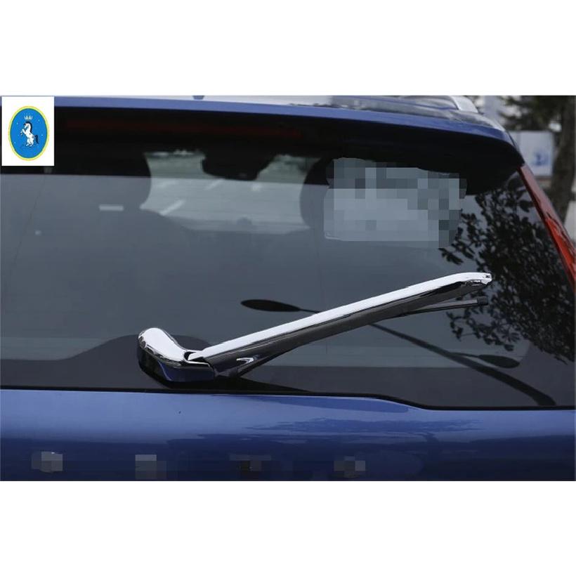 Exterior Refit Kit Chrome Rear Window Windscreen Wiper Protection Kit Frame Cover Trim For Volvo XC60 2018 - 2024 ABS Accessorie