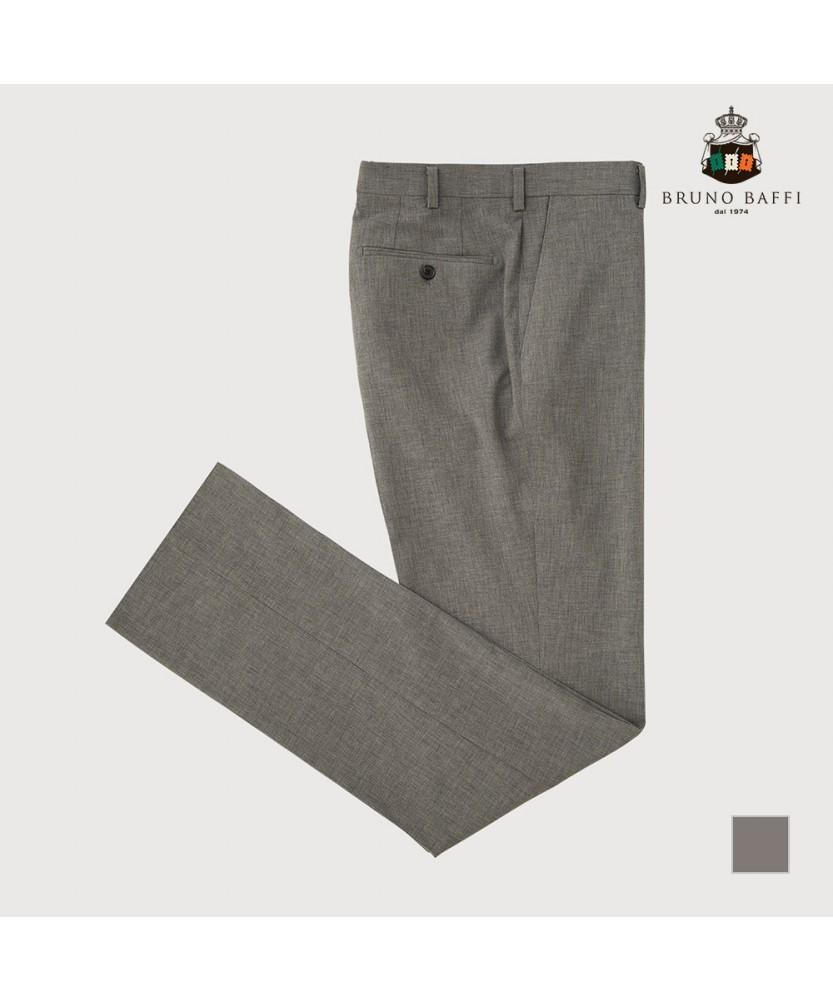 BRUNOBAFFI 100% Polyester Summer Pants_Mandlym3221