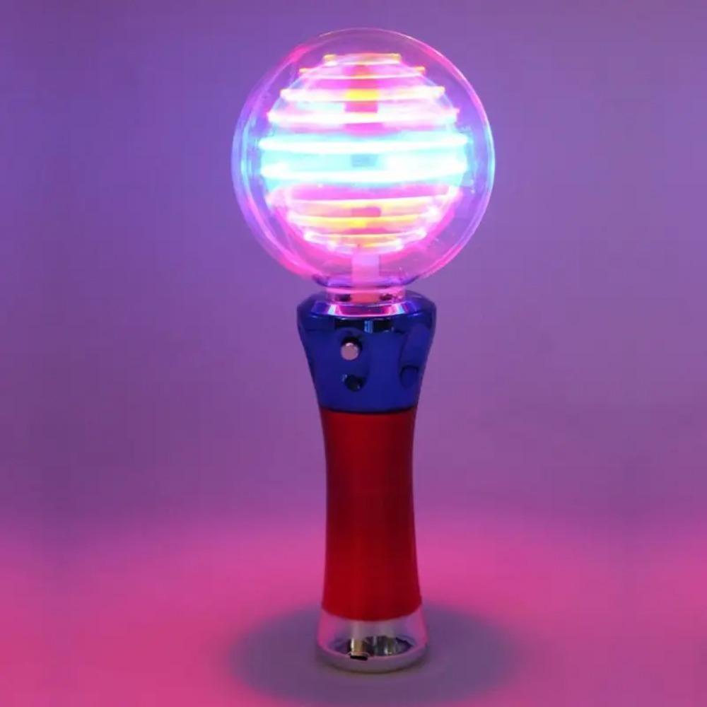 Spinning Light Show Plastic Wand Light Up Ball Wand Colorful Led Wand For Perfect For Parties And Celebrations