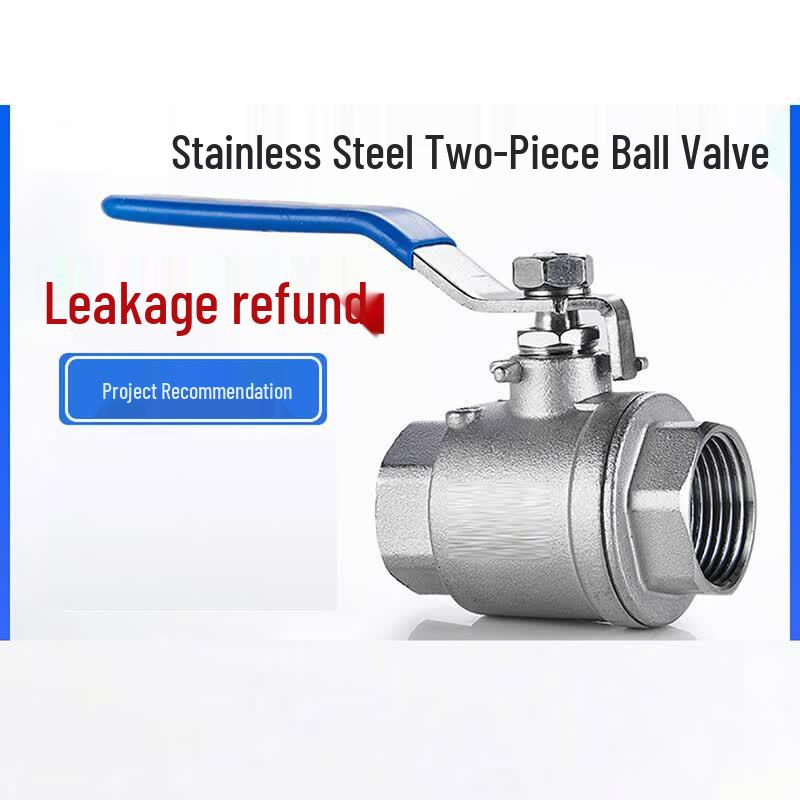 Stainless Steel Two-Piece Ball Valve