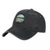Spätsommer Racerback Baseballkappe Baumwollmützen Cowboyhüte Unisex