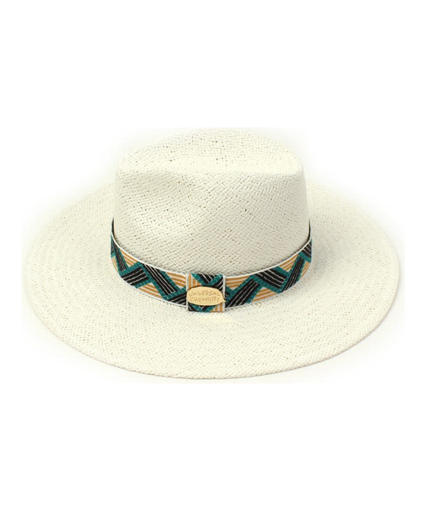 Yunibeosyeolkemiseuteuli Cool Line Swing White Fedora Summer Fedora