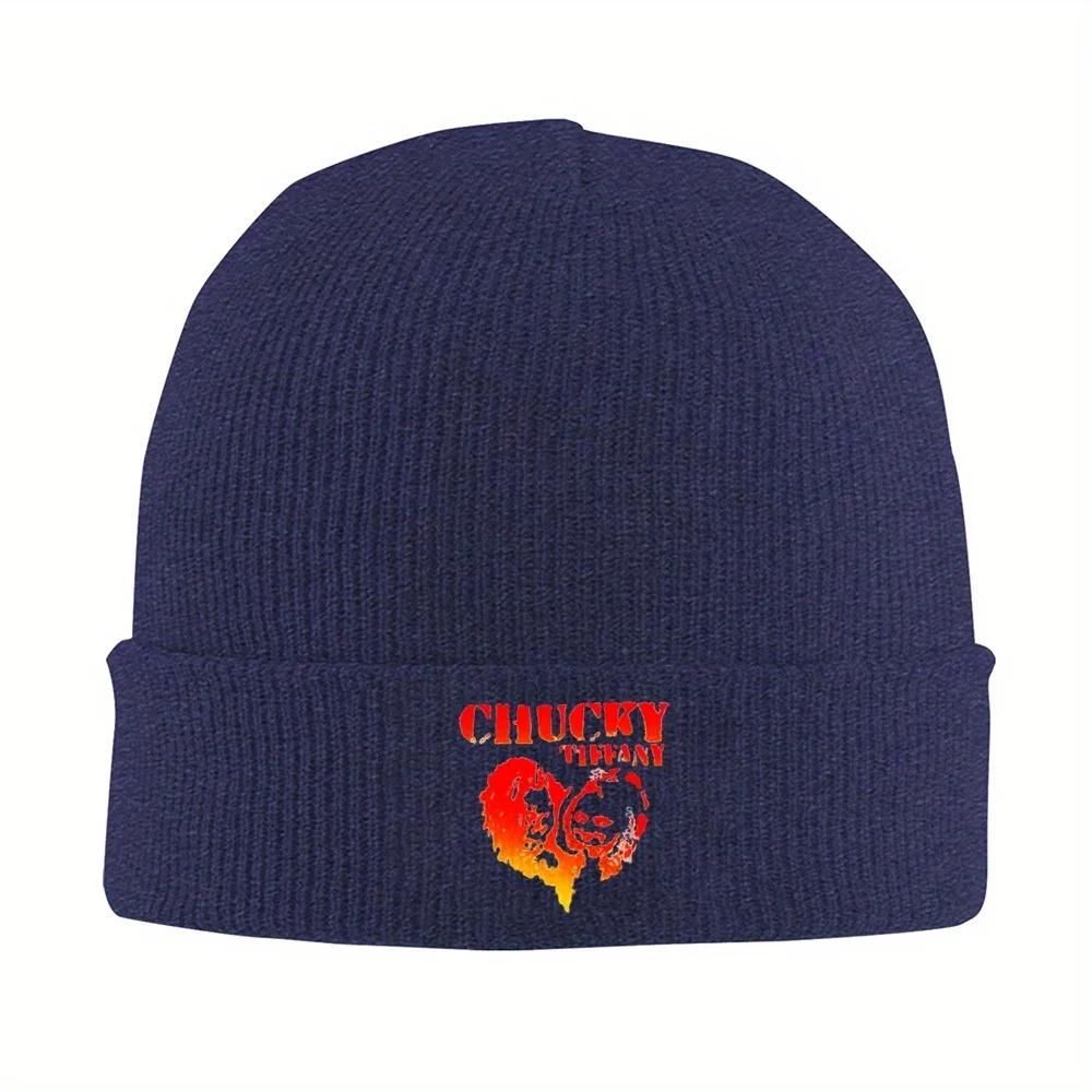 

1pc Chucky Beanie Hats doll Casual Caps Unisex Women Gym Skullies Beanies Autumn Design Elastic Beanie Hat