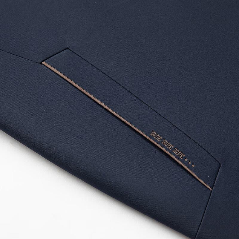 ROMON Men's Business Casual Turn-down Collar Jacket LMYC5760-20