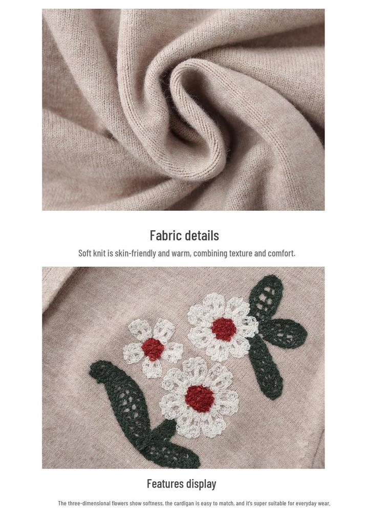 Stylish Spring 2026 Knit Sweater for Middle-Aged and Elderly Women