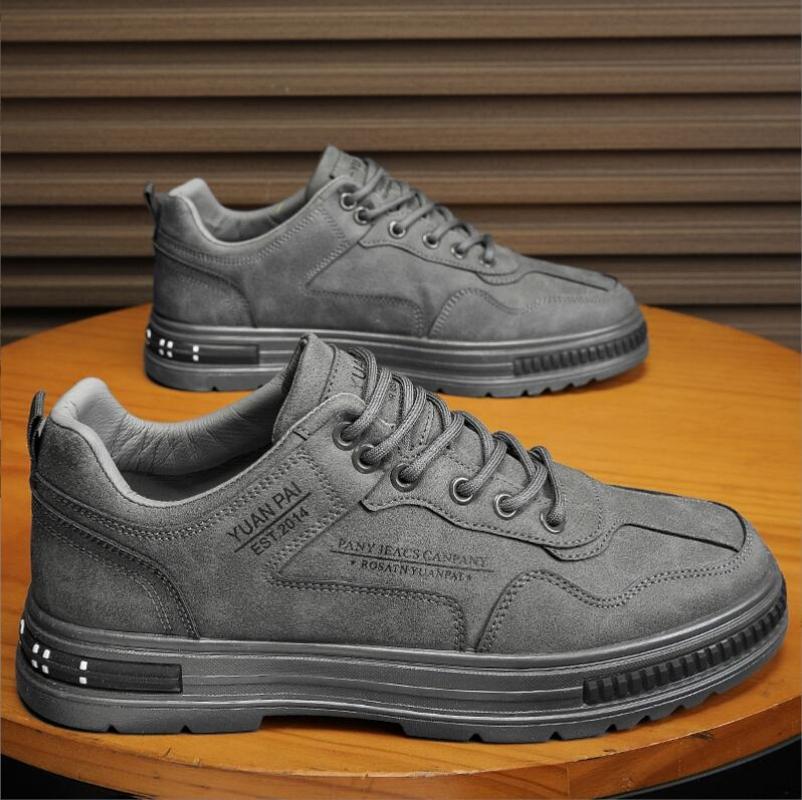 Mens Shoes Casual Spring Autumn Sneakers Outdoor Platform Hiking Fashion Luxury Leather Loafers Tennis Ankle Boots Flat Trainers