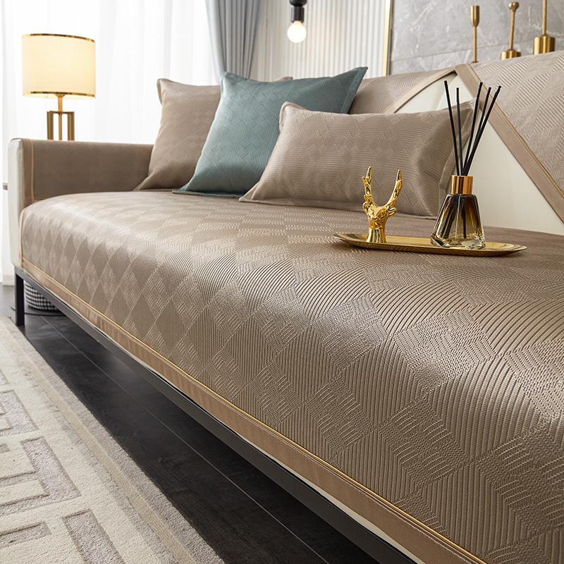 

Cool Sofa Cushion New Summer Sofa Mat Cushion Summer One-Piece Sofa Cover Cover Cloth Towel 70*70cm