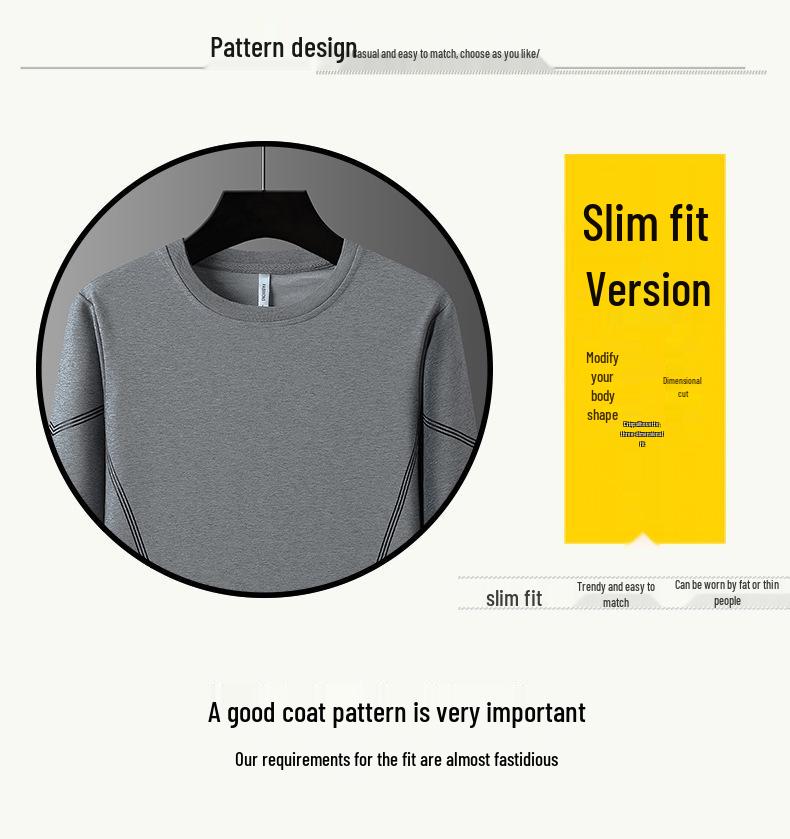 Men's Plus Size Cotton Sportswear Set: Stand Collar Jacket & Crew Neck Sweatshirt, Two or Three Piece Casual Set