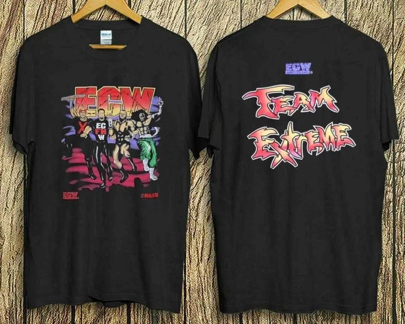 Новый репринт футболки Ecw team extreme S