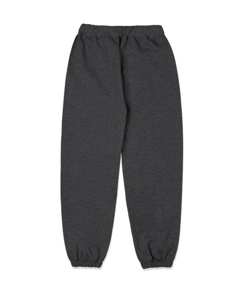 Random Off Basic Line Elastic Waist Jogger Training Pants [Charcoal]