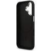 Guess Glitter Triangle Logo MagSafe Case for iPhone 17 Black