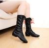 Zapatos de Jazz Suela Blanda PU para Niños y Adultos - Zapatos de Ballet de Cuero Negros para Niñas