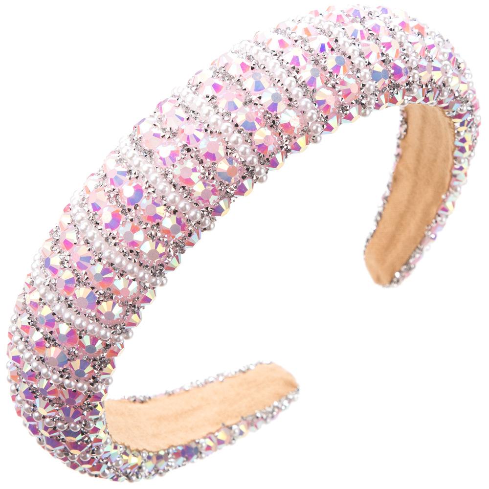 New Style Sponge Hairband, Fashionable and Versatile, Wide-edge Outdoor Hair-styling Headband for Women