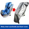 1 Piece Sunscreen Blocking Ultraviolet Heat Insulation Seat Cover Children'S Car Safety Seat Sunshade Baby Kid Dust Cover
