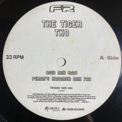 12inch Record TKO / MO-DEM / RATTY - The Tiger / Contact / Sunrise (Here FR00051005500 Farm Records 2001 Japan Dance & Electronica Used