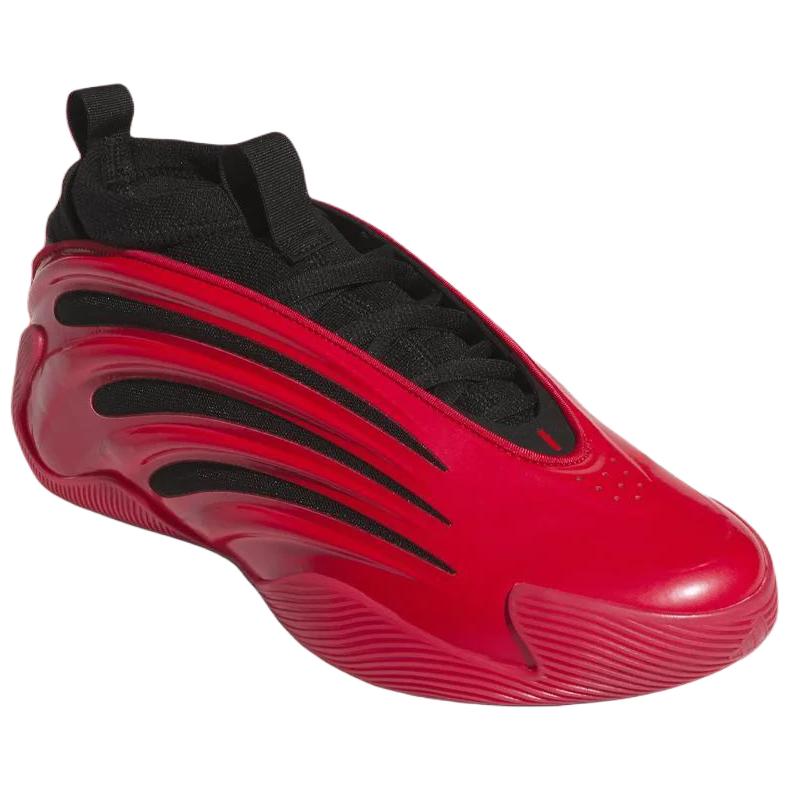 Adidas Harden Vol. 9 Red Metallic Unisex Sneakers Pure-Ruby Core-Black Lucid-Blue JS1304