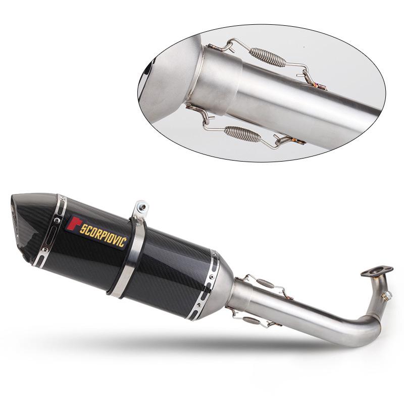 Kymco Xciting 250/300 Motorcycle Scooter Exhaust Pipe (Front & Rear Sections)