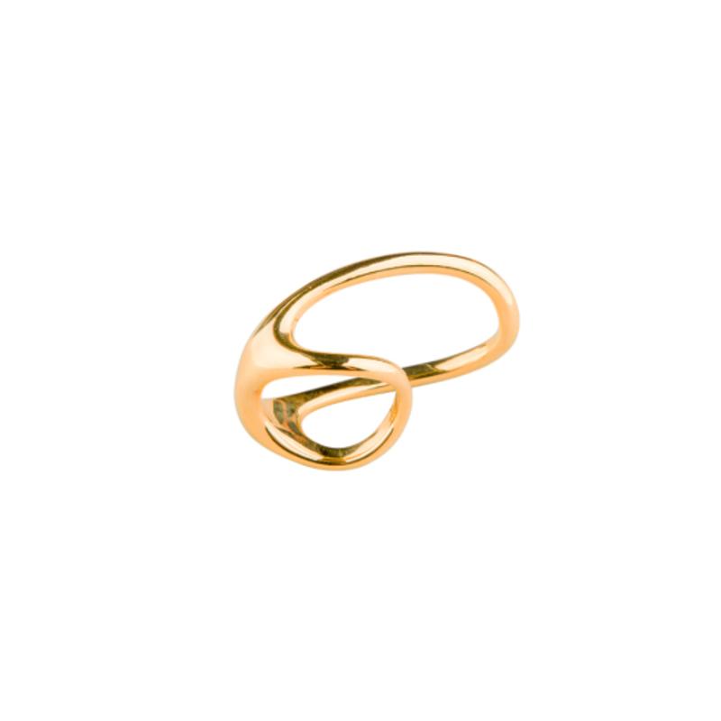 J.Gracelet Double Line Ring