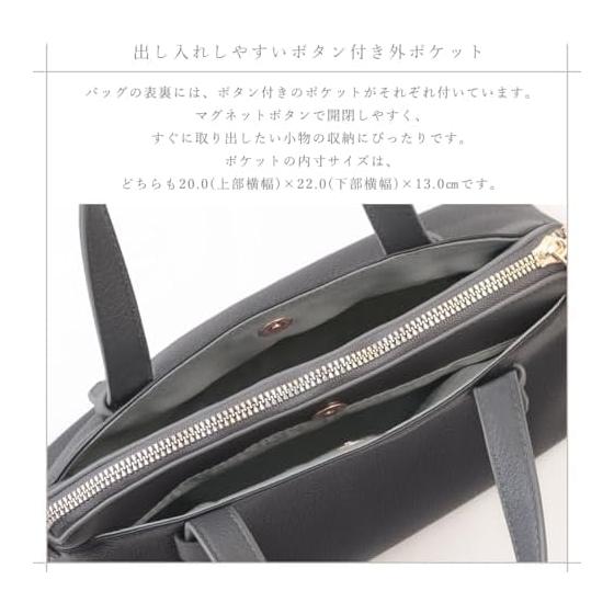 [Cleria] Shoulder bag for women, genuine leather, small 2-way crossbody handbag, Grage series [CL-51001]