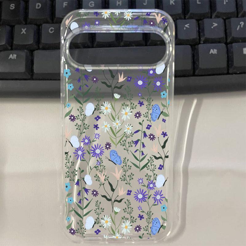 Oil Painting Daisy Flower Silicone Soft Phone Case for Google Pixel 10 9 Pro XL 8 7 6 Pro 9a 8a 7a Clear Ultra-thin Back Cover