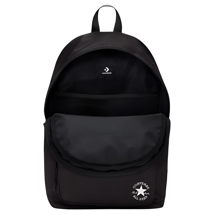 New Converse Polyester Backpack Medium Unisex Black 10026894-A01
